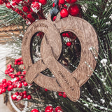 Snacktown PA Pretzel Ornament