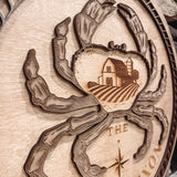 Mason Dixon 12" Round Sign