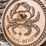 Mason Dixon 12" Round Sign