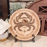 Mason Dixon 12" Round Sign