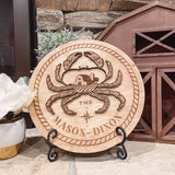 Mason Dixon 12" Round Sign