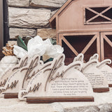 "Miss This" Desk/Shelf Sitter