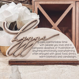 "Hygge" Desk/Shelf Sitter