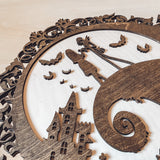 Nightmare Before Christmas Door Hanger Sign