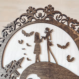 Nightmare Before Christmas Door Hanger Sign