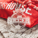 Acrylic Sports Bag Tag