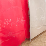 Acrylic Engraved Clip Board