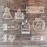 Acrylic Teacher Keychain