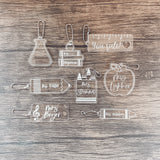 Acrylic Teacher Keychain