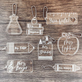 Acrylic Teacher Keychain