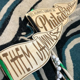 Philadelphia Sports Pennant - Philly and Jawn