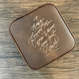 Personalized Travel Jewelry Box