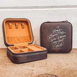 Personalized Travel Jewelry Box