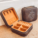 Personalized Travel Jewelry Box