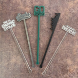 Team Stir Sticks/Swizzle Sticks for Party