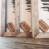 U.S. Veteran Box Framed Sign