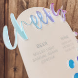 Acrylic Table Stands