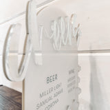 Acrylic Table Stands