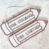 Pencil Door Hanger for Teachers