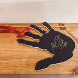 Hand print ornament