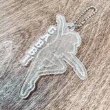 Acrylic Sports Bag Tag