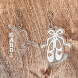 Acrylic Sports Bag Tag