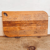 Engraved Cherry Charcuterie Board