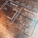 Acrylic Kids Traceable Writing Board - Starter Set