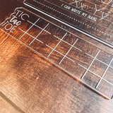 Acrylic Kids Traceable Writing Board - Starter Set