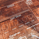 Kids Acrylic Activity Board Add-Ons: Shapes