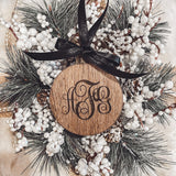 Monogram Ornament, Stocking, Basket or Gift Tag