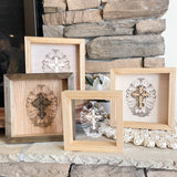 Calligraphic Easter Egg with Cross Sign