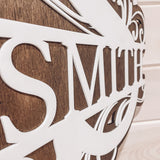 Monogrammed Door Hanger