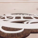 Monogrammed Door Hanger