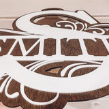 Monogrammed Door Hanger