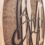 Round Nursery/Bedroom Sign