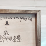 Boxed Photo Frames with Engraving