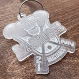 Acrylic Sports Bag Tag