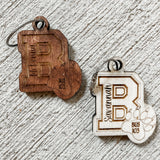 Kids School Bus Bag Tags