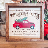 Farm Fresh Hanover Christmas Trees Decor