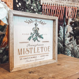 Fresh Pennsylvania Local Mistletoe