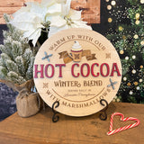 Local Hot Cocoa Seasonal Decor