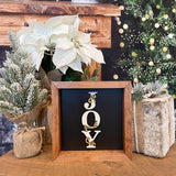Vintage Joy Holiday Sign