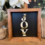 Vintage Joy Holiday Sign