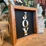 Vintage Joy Holiday Sign