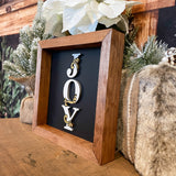 Vintage Joy Holiday Sign
