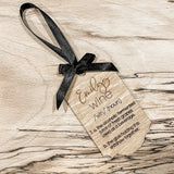 "Wine Defined" Personalized Wine Bottle Gift Tag