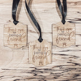 "Thank You for Being a Friend" Wine Tag Collection