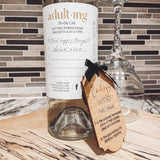 "Wine Defined" Personalized Wine Bottle Gift Tag