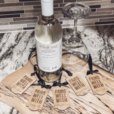 "Pairs Well With" Wine Tag Collection